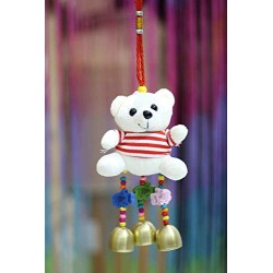 Lilone Cute Couple Teddy Wind Chimes 