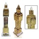 Lilone Crystal Gold Plated Big Ben Showpiece 5 Inch with Light