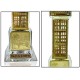Lilone Crystal Gold Plated Big Ben Showpiece 5 Inch with Light