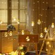 AtneP Globe 108LED Wishing Ball Curtain Light Fairy String Rice Lights with 8 Flash Modes 