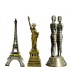 Lilone Gifting Special Combo - Paris Eiffel Tower | Statue of Liberty | Ali and Nino Love Statue 